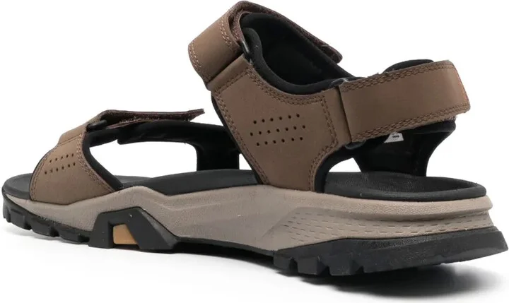 Touch-Strap Leather Sandals - Image 3