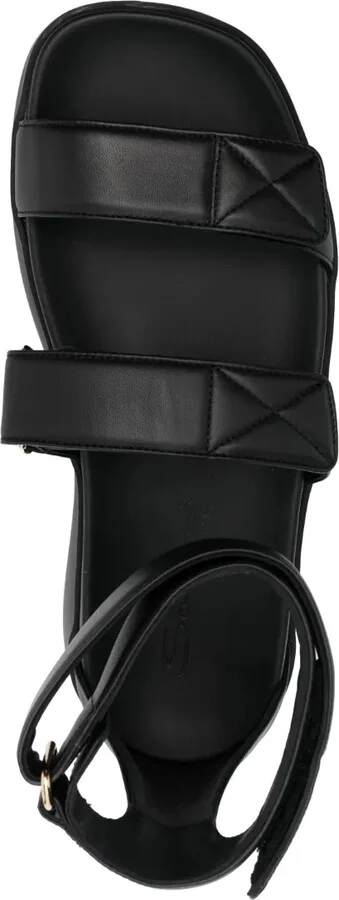 Touch-Strap Leather Sandals - Image 4