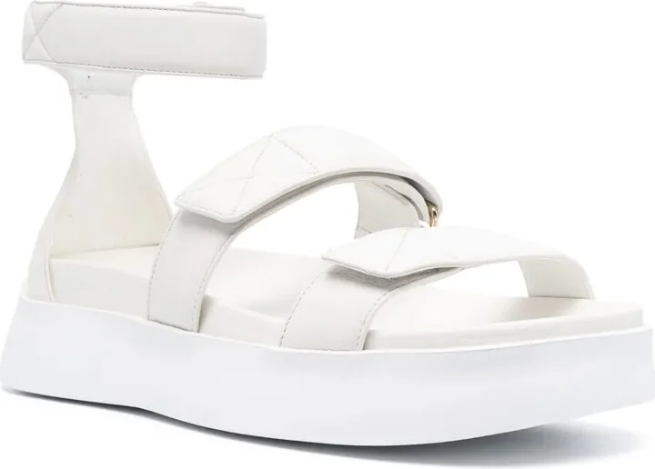 Touch-Strap Leather Sandals - Image 2