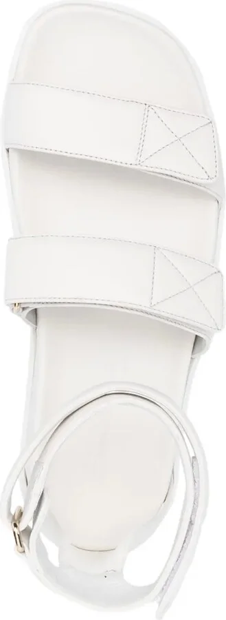 Touch-Strap Leather Sandals - Image 4