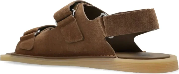 Touch-Strap Leather Sneakers - Image 3