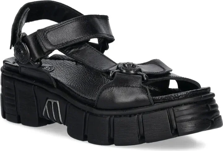 Touch-Strap Platform Sandals - Image 2