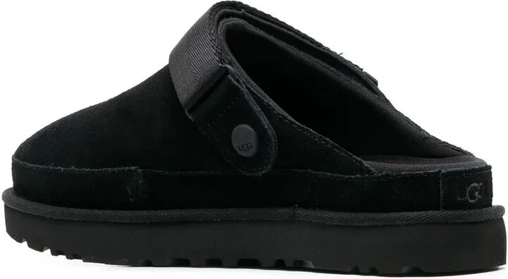 Touch-Strap Suede Slippers - Image 3