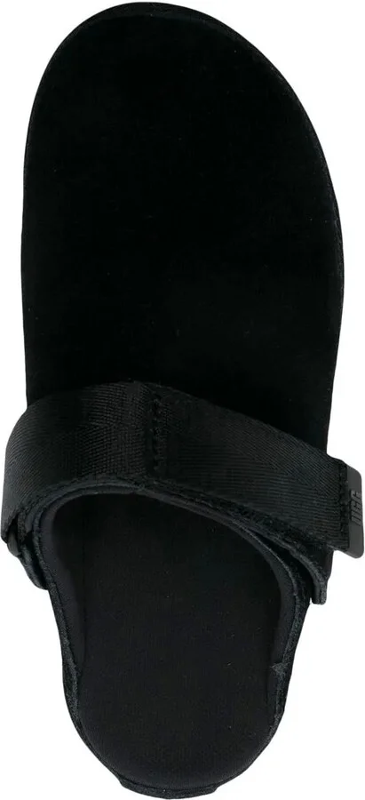 Touch-Strap Suede Slippers - Image 4