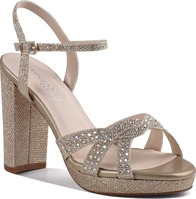 Touch Ups Ava Women's Sandals Champagne : 11 M, Synthetic