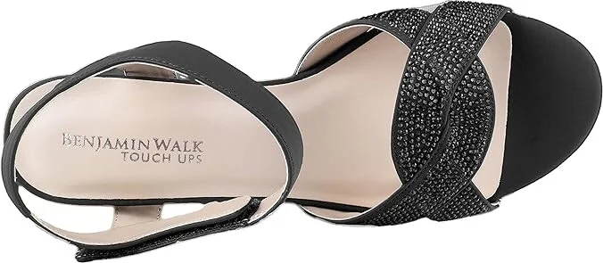 Touch Ups Cam Women's Sandals Black : 6.5 M, Synthetic - Image 2