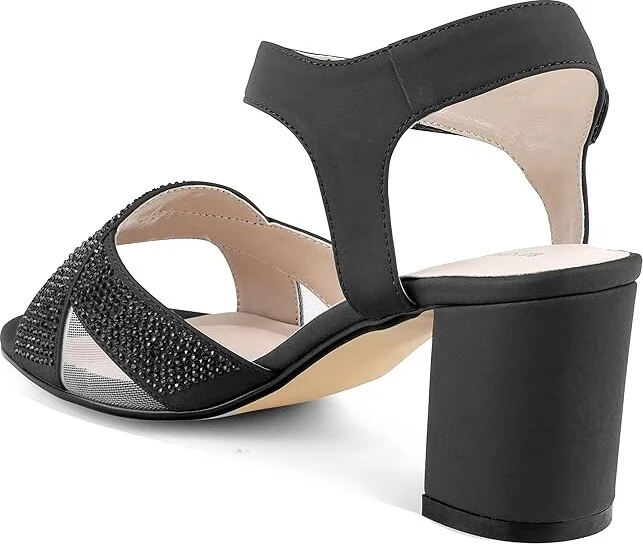 Touch Ups Cam Women's Sandals Black : 6.5 M, Synthetic - Image 4