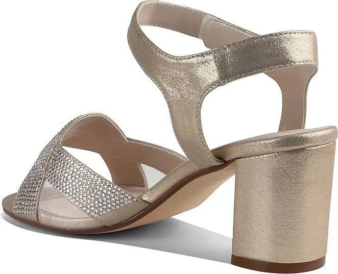 Touch Ups Cam Women's Sandals Champagne : 6 W, Synthetic - Image 4
