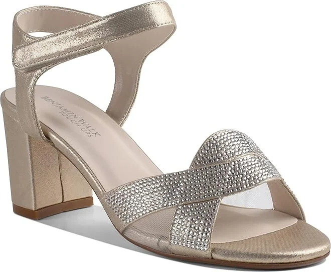 Touch Ups Cam Women's Sandals Champagne : 6 W, Synthetic