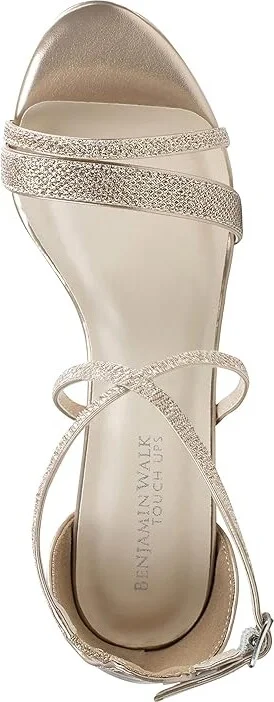 Touch Ups Daphne Women's Sandals Champagne : 5 M, Synthetic - Image 2