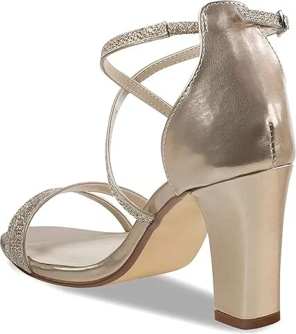 Touch Ups Daphne Women's Sandals Champagne : 5 M, Synthetic - Image 4