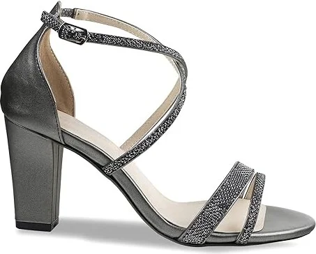Touch Ups Daphne Women's Sandals Pewter : 5.5 M, Synthetic - Image 6
