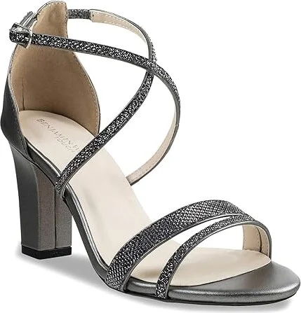 Touch Ups Daphne Women's Sandals Pewter : 5.5 M, Synthetic
