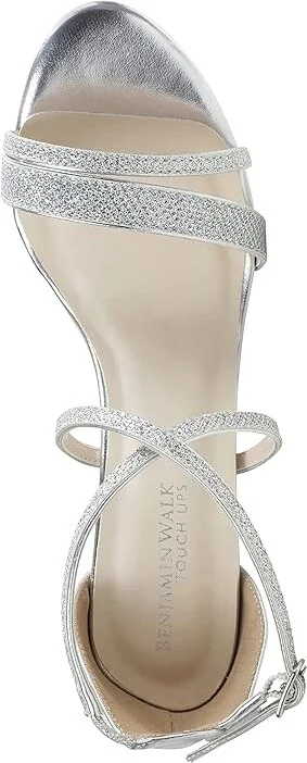 Touch Ups Daphne Women's Sandals Silver : 7.5 M, Synthetic - Image 2