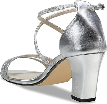 Touch Ups Daphne Women's Sandals Silver : 7.5 M, Synthetic - Image 4
