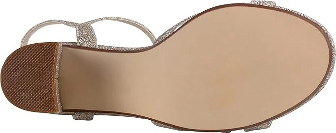 Touch Ups Elle Women's Sandals Champagne : 6 M, Synthetic - Image 3