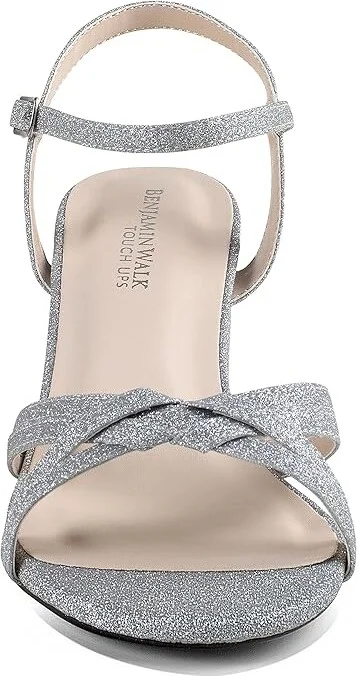 Touch Ups Elle Women's Sandals Silver : 10.5 M, Synthetic - Image 5