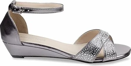 Touch Ups Iris Women's Sandals Pewter : 8 M, Synthetic - Image 6