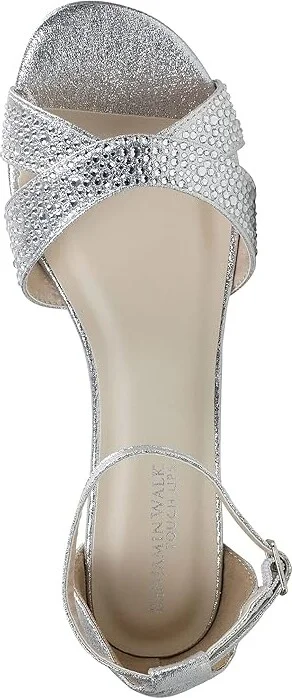 Touch Ups Iris Women's Sandals Silver : 7.5 M, Synthetic - Image 2