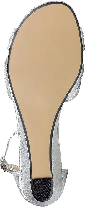 Touch Ups Iris Women's Sandals Silver : 7.5 M, Synthetic - Image 3