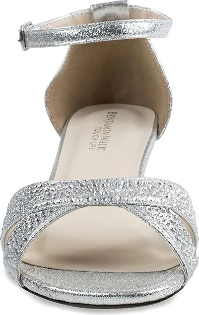 Touch Ups Iris Women's Sandals Silver : 7.5 M, Synthetic - Image 5