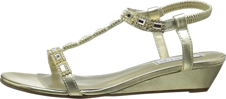 Touch Ups Jazz Women's Dress Sandals Gold : 5.5 M, Synthetic - Image 7