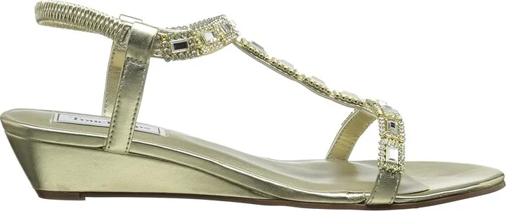 Touch Ups Jazz Women's Dress Sandals Gold : 5.5 M, Synthetic - Image 8