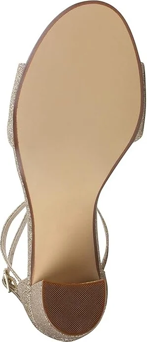 Touch Ups Jordy Women's Sandals Champagne : 7.5 M, Synthetic - Image 3