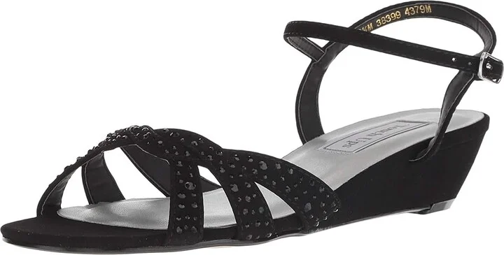 Touch Ups Lena Women's Shoes Black : 9 M, Textile - Image 2