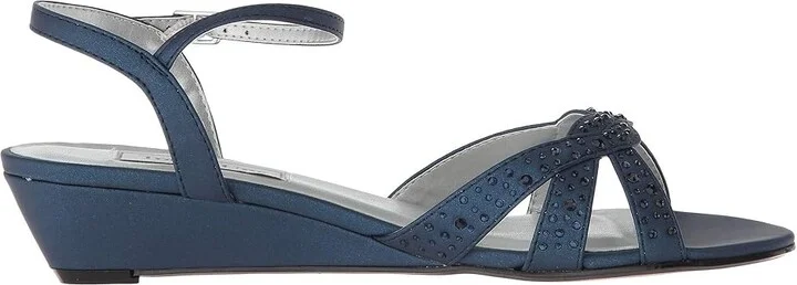 Touch Ups Lena Women's Shoes Navy : 5 M, Textile - Image 8
