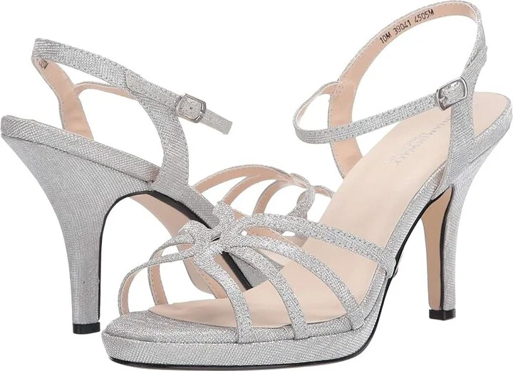 Touch Ups Mae Women's Shoes Silver : 9.5 M, Synthetic