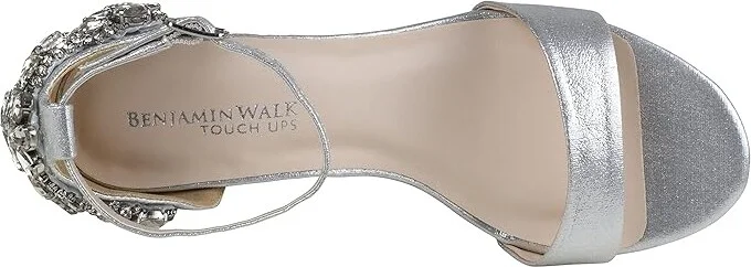 Touch Ups Olivia Women's Sandals Silver : 5.5 M, Synthetic - Image 2