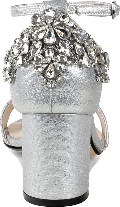 Touch Ups Olivia Women's Sandals Silver : 5.5 M, Synthetic - Image 4