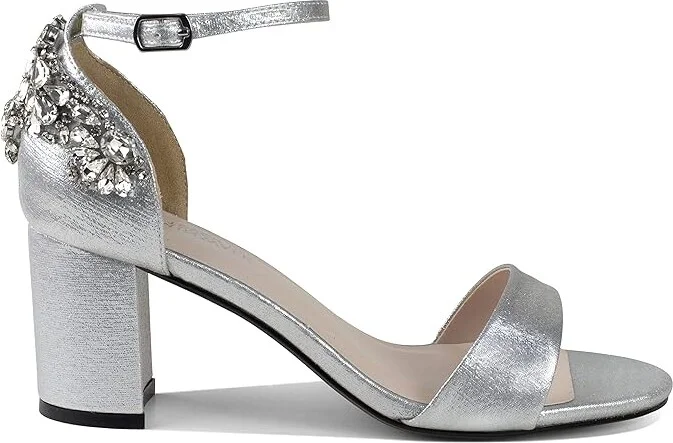 Touch Ups Olivia Women's Sandals Silver : 5.5 M, Synthetic - Image 6