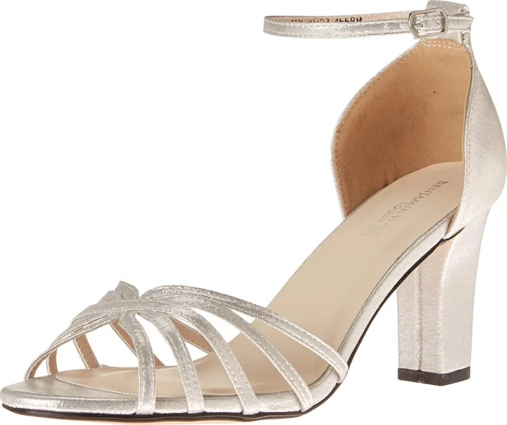 Touch Ups Women's Ankle Strap Sandal Heeled