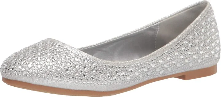 Touch Ups Women's Slip On Jeweled Flat Sandal