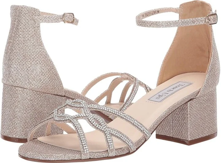Touch Ups Zoey Women's Bridal Shoes Champagne : 10 M, Synthetic