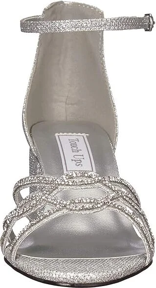 Touch Ups Zoey Women's Bridal Shoes Silver : 7 M, Synthetic - Image 6