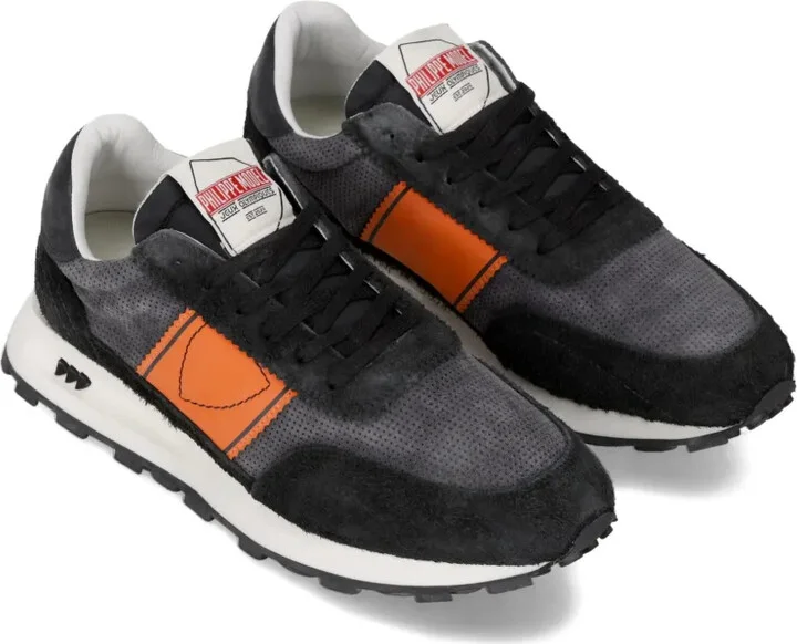 Tour panelled suede low-top sneakers - Image 2