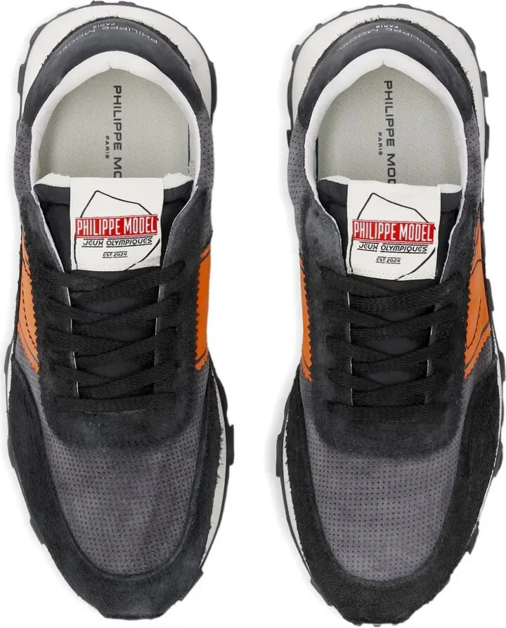 Tour panelled suede low-top sneakers - Image 3