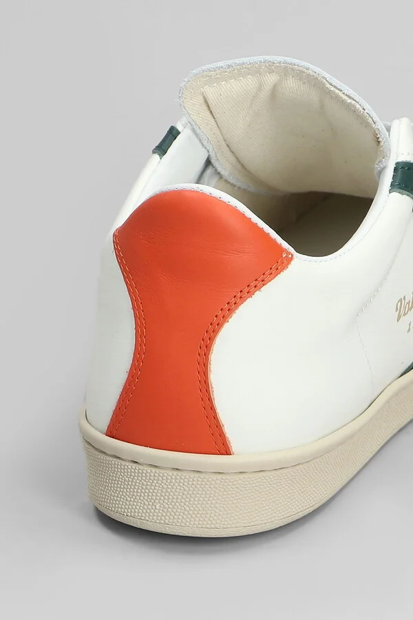 Tournament Sneakers In White Leather - Image 5