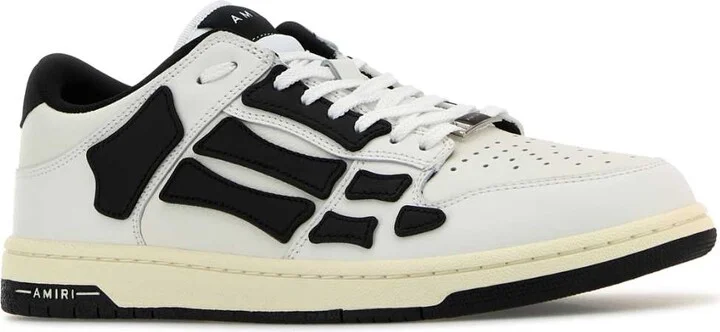 Tow-tone Leather Skel Sneakers - Image 2