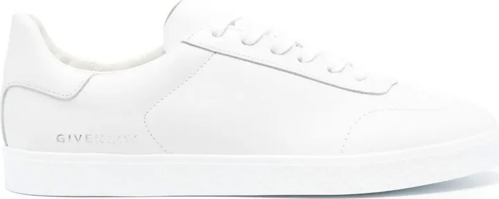 Town leather sneakers