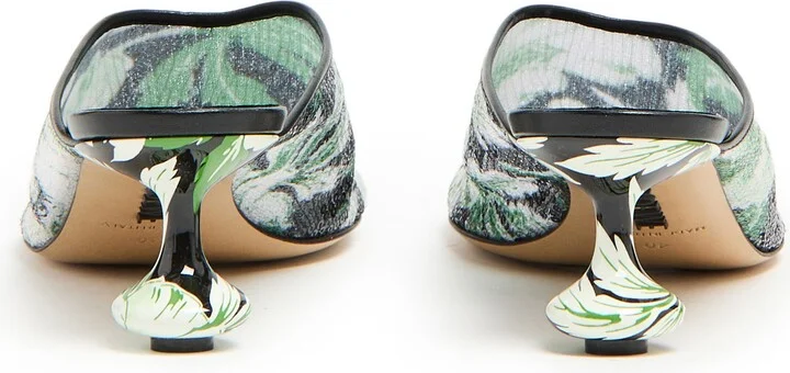 Toy 45 glittery floral mules - Image 4
