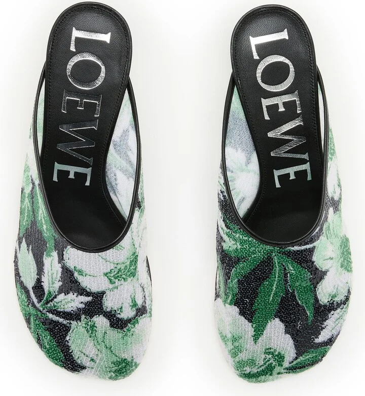 Toy 45 glittery floral mules - Image 5