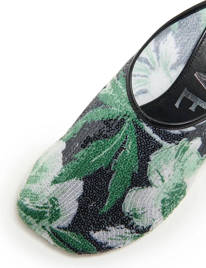 Toy 45 glittery floral mules - Image 6