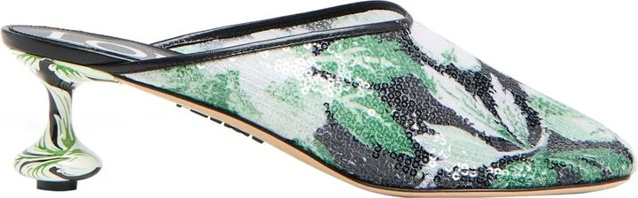 Toy 45 glittery floral mules - Image 9