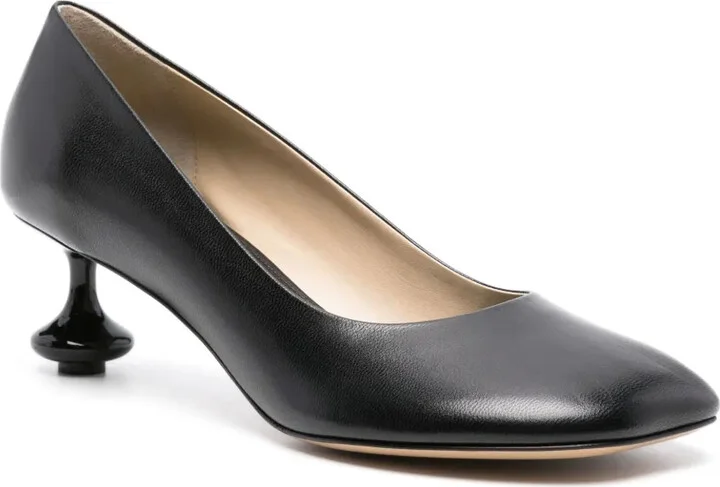 Toy 45mm leather pumps - Image 2