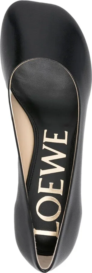 Toy 45mm leather pumps - Image 4