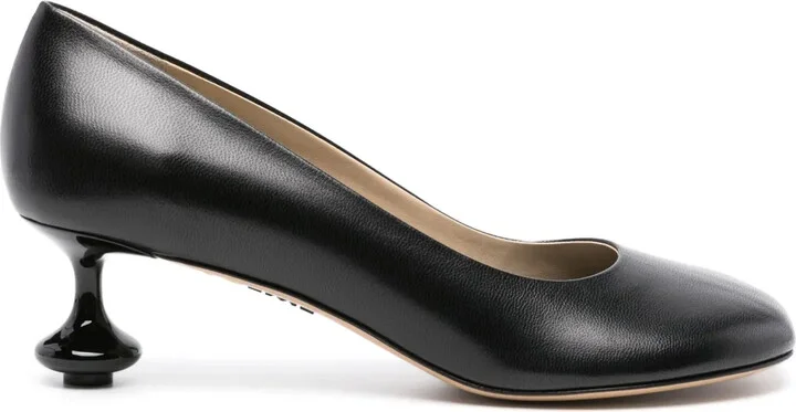 Toy 45mm leather pumps